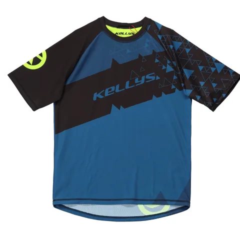 Cycling jersey shot as a flat lay